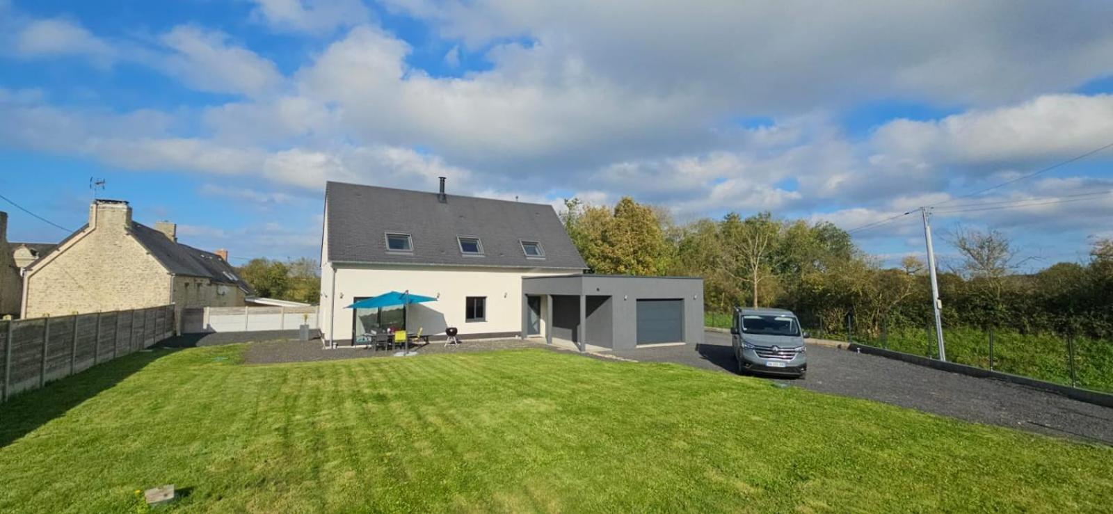 Kokana Modern Holiday Home Englesqueville-la-Percee Exterior photo
